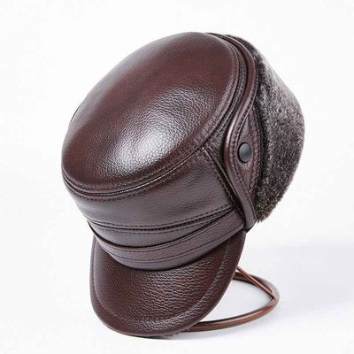 Men's Thick Warm Outdoor Ear Protection Cotton Cap