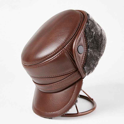 Men's Thick Warm Outdoor Ear Protection Cotton Cap