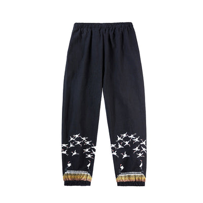 Chinese style men's plus size casual pants SHOPPORA