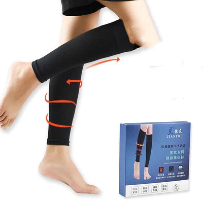 Compression Stockings Sports Calf Stretch Socks Skinny Leg Compression