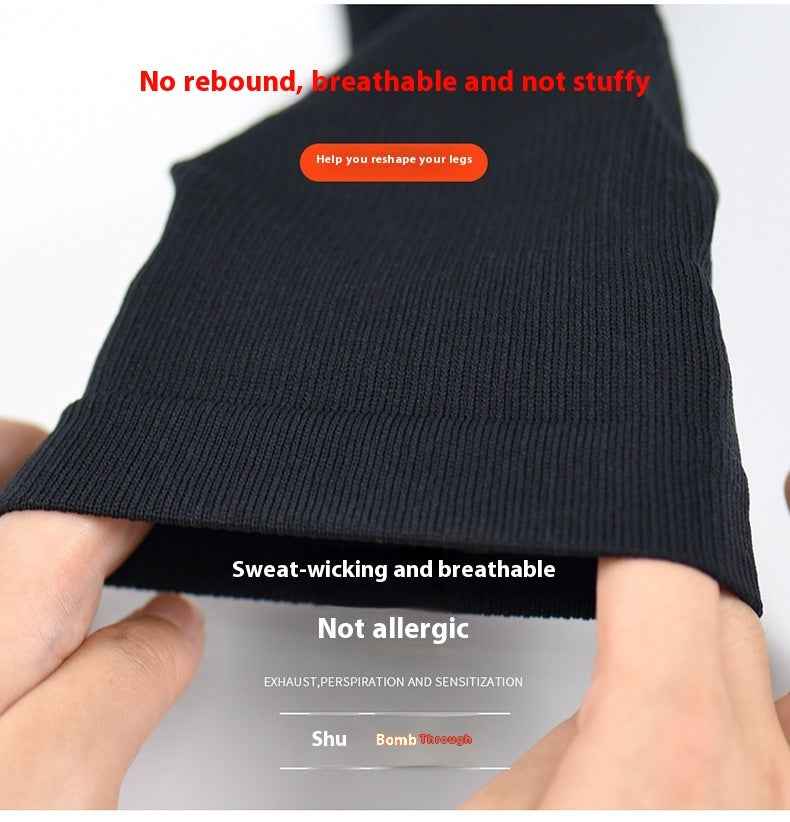 Compression Stockings Sports Calf Stretch Socks Skinny Leg Compression