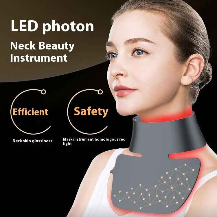 Neck Beauty Instrument Fade Neck Pattern Infrared Light Neck Massager Beauty
