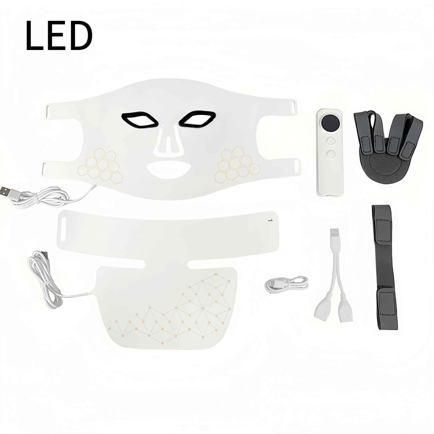 Neck Beauty Instrument Fade Neck Pattern Infrared Light Neck Massager Beauty