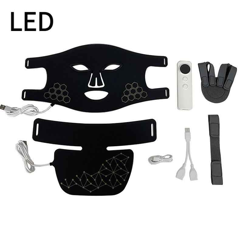 Neck Beauty Instrument Fade Neck Pattern Infrared Light Neck Massager Beauty