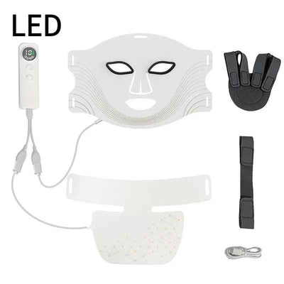 Neck Beauty Instrument Fade Neck Pattern Infrared Light Neck Massager Beauty