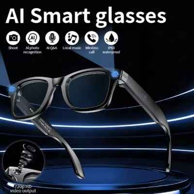 Ai Three-generation Smart Bluetooth Glasses Magnetic Frame Sunglasses Men