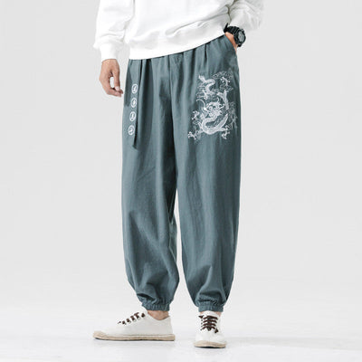 Casual Pants Young MMen's Cotton And Linen Casual Pants Men SHOPPORA