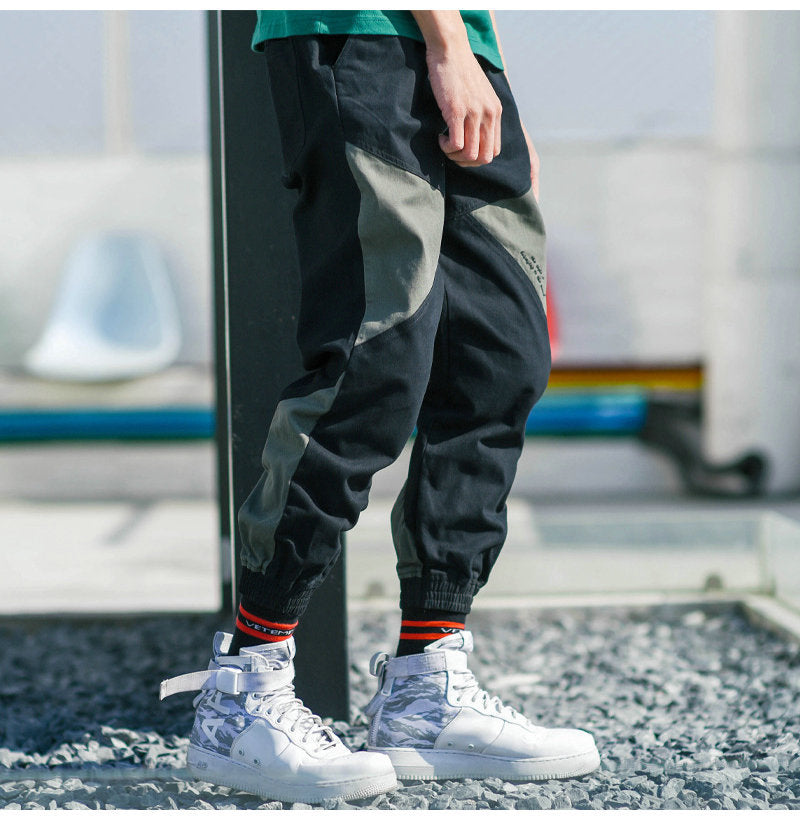 Contrast Harem Pants SHOPPORA