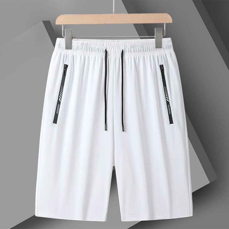 Fashion Ice Silk Men's Loose All-matching Pants