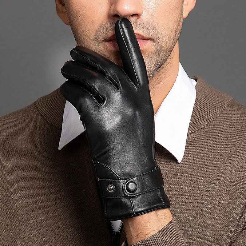 Fashion Personalized Men's Warm Business Gloves