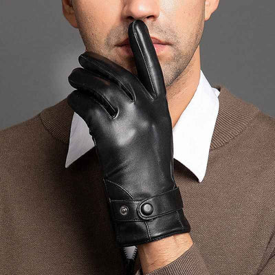 Fashion Personalized Men's Warm Business Gloves