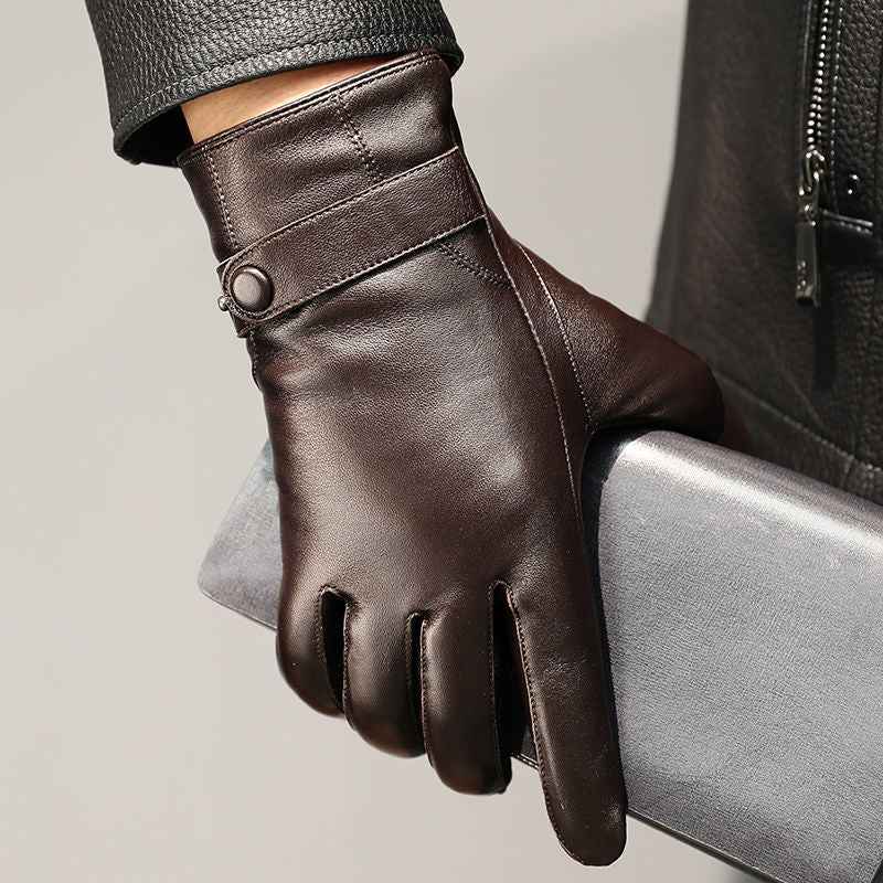 Fashion Personalized Men's Warm Business Gloves
