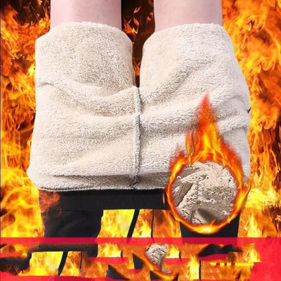 Loose Trend Fleece Thickening Youth Winter Casual Trousers SHOPPORA