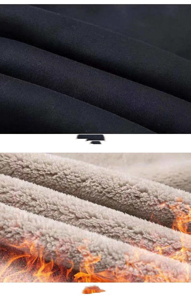Loose Trend Fleece Thickening Youth Winter Casual Trousers SHOPPORA