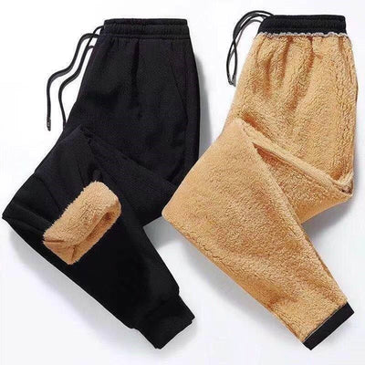 Loose Trend Fleece Thickening Youth Winter Casual Trousers SHOPPORA