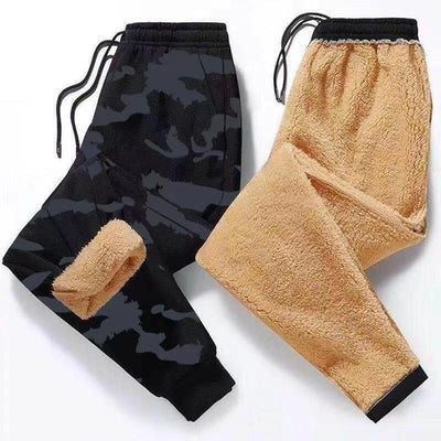 Loose Trend Fleece Thickening Youth Winter Casual Trousers SHOPPORA