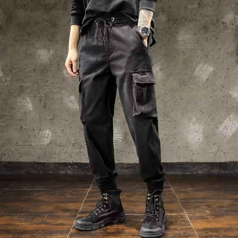 Men's Autumn Thin Fashion Loose Overalls