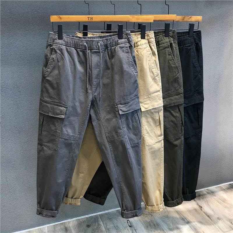 Men's Workwear Loose Casual Pants Autumn