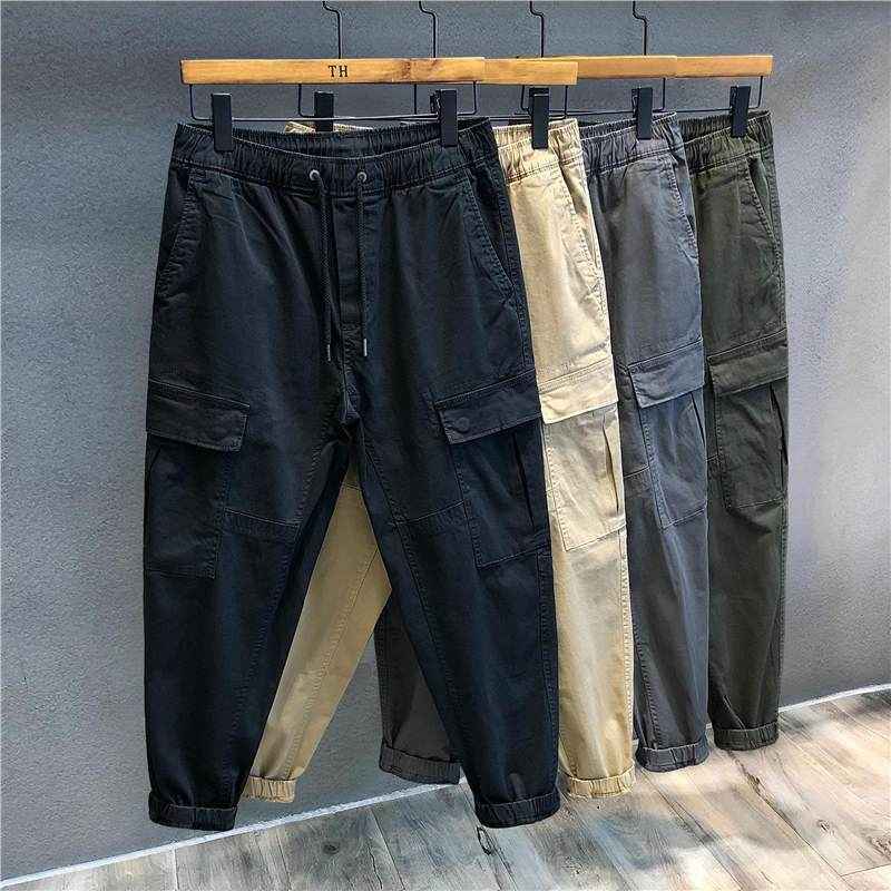 Men's Workwear Loose Casual Pants Autumn