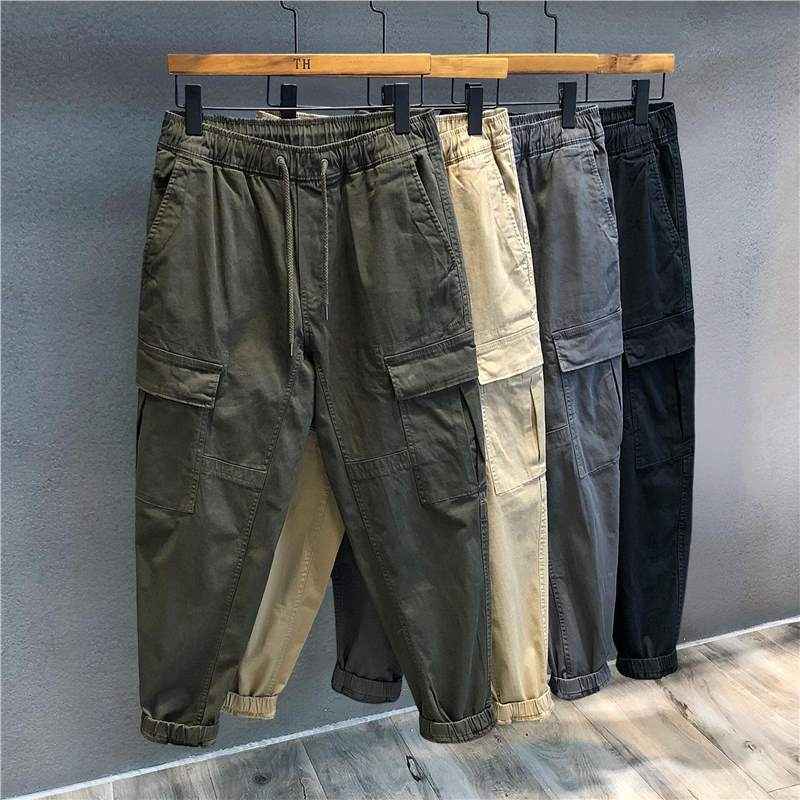 Men's Workwear Loose Casual Pants Autumn