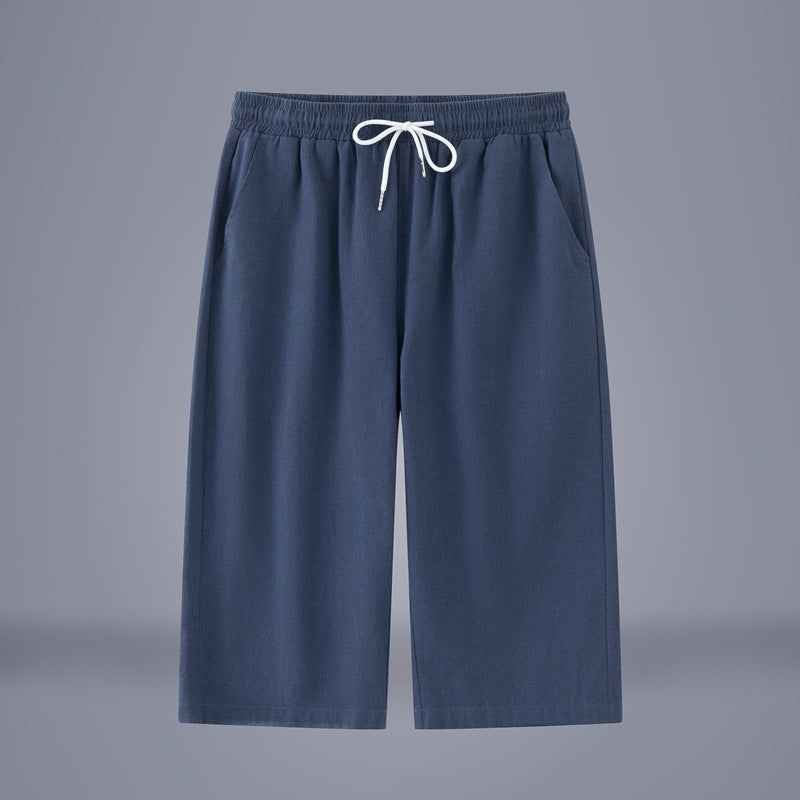 Summer Thin Linen Pants Men's Cotton And Linen Casual Pants Korean Fashion