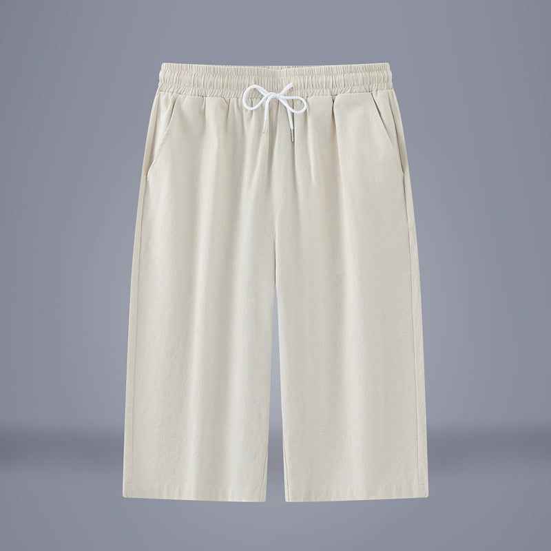 Summer Thin Linen Pants Men's Cotton And Linen Casual Pants Korean Fashion