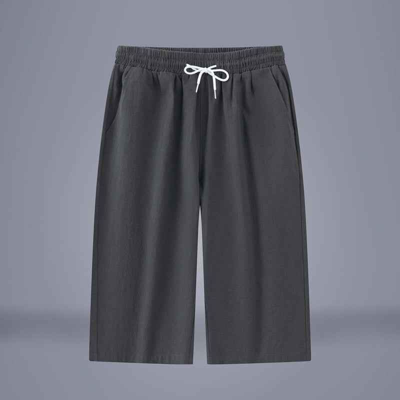 Summer Thin Linen Pants Men's Cotton And Linen Casual Pants Korean Fashion