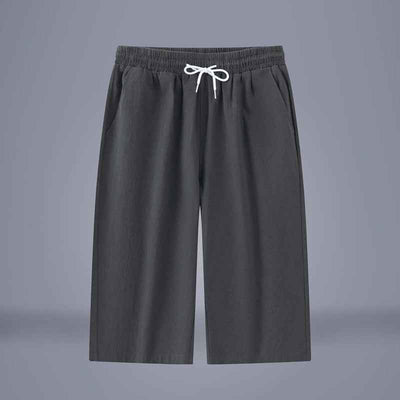 Summer Thin Linen Pants Men's Cotton And Linen Casual Pants Korean Fashion