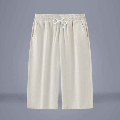 Summer Thin Linen Pants Men's Cotton And Linen Casual Pants Korean Fashion