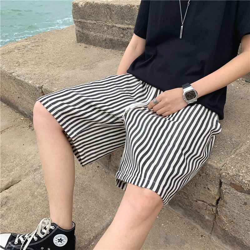 Thin Striped Casual Outdoor Shorts