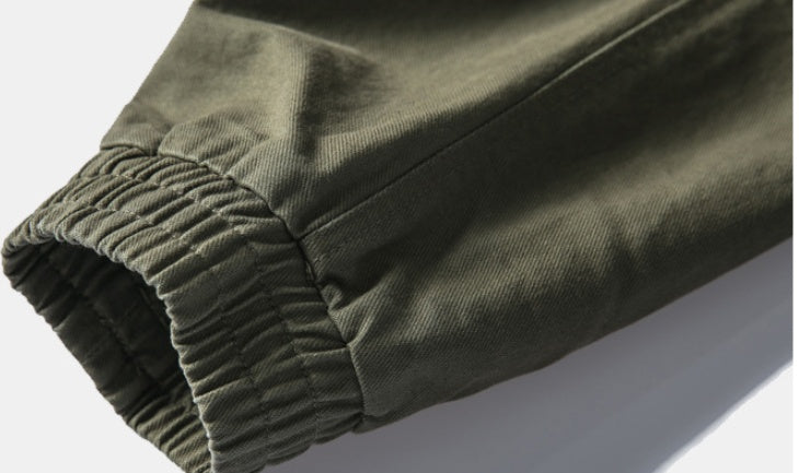 Versatile Foot Trousers Men Fashionable Europe And The United States SHOPPORA