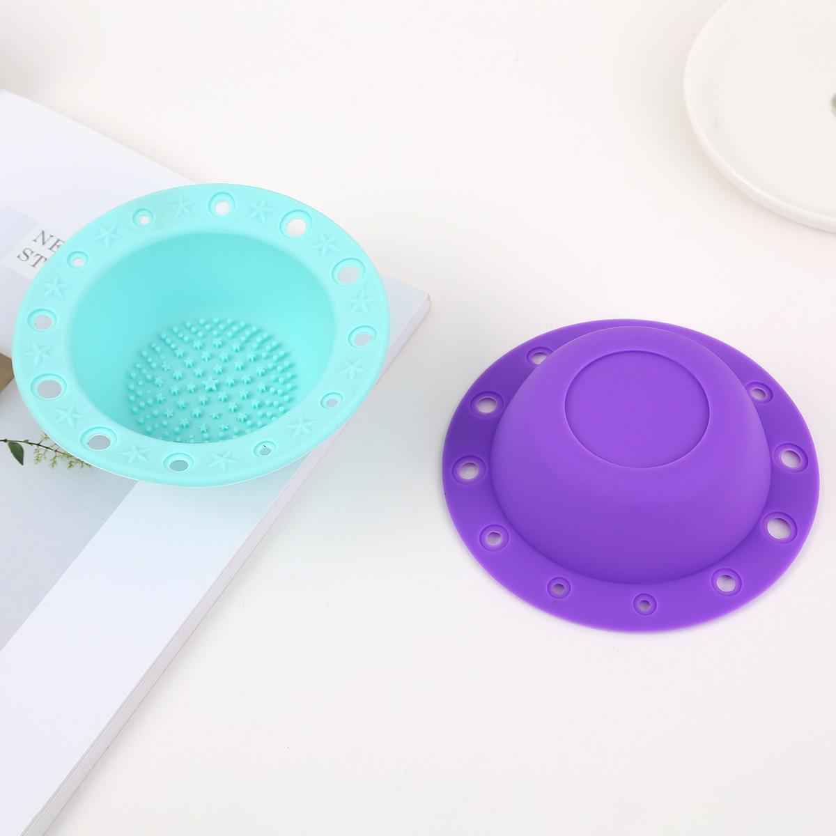 Makeup Washing Cleaner Portable Foldable Washing Bowl