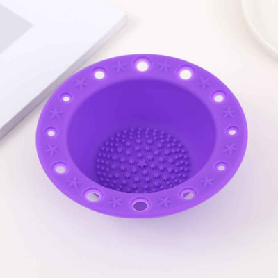 Makeup Washing Cleaner Portable Foldable Washing Bowl