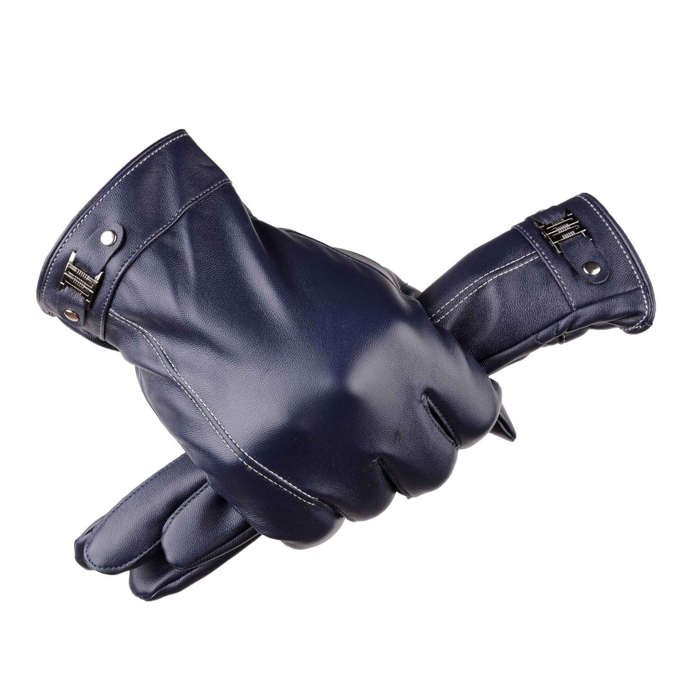 Men's Winter Outdoors Cycling Thickened Fleece-lined Warm Touch Screen Gloves