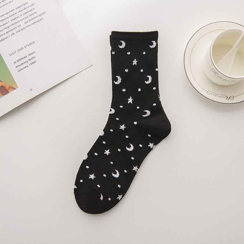 Women's Star Moon Stockings