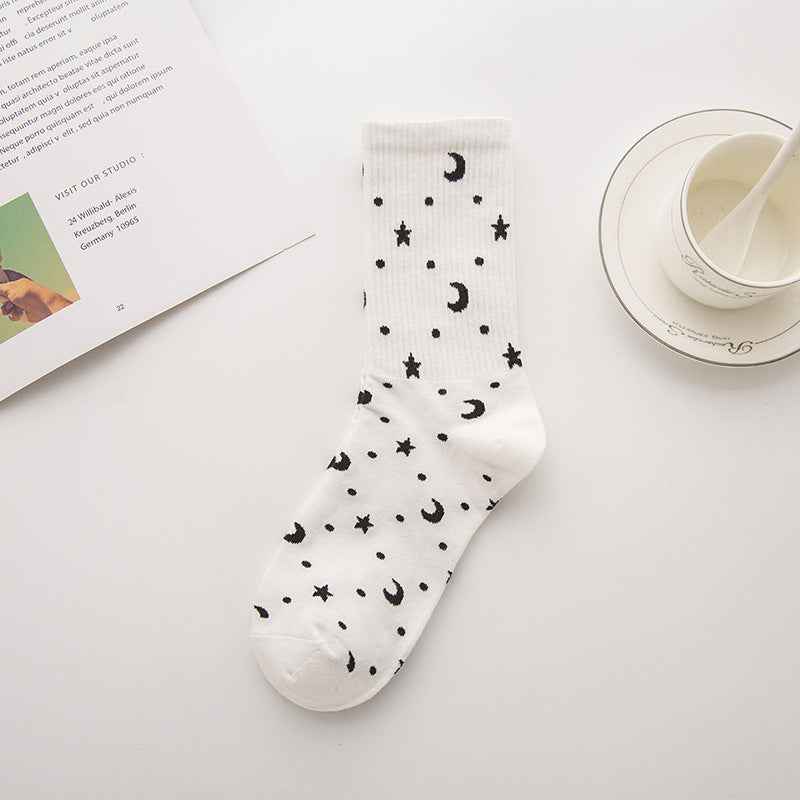 Women's Star Moon Stockings