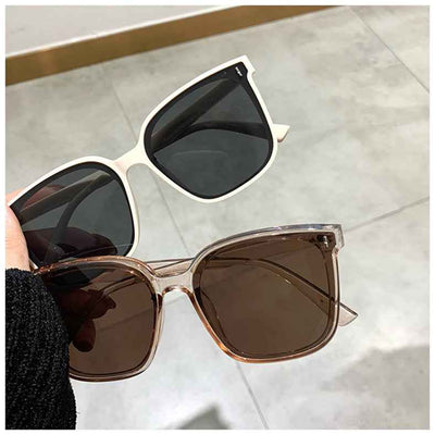 New Glasses Men And Women Black Frame Sunglasses
