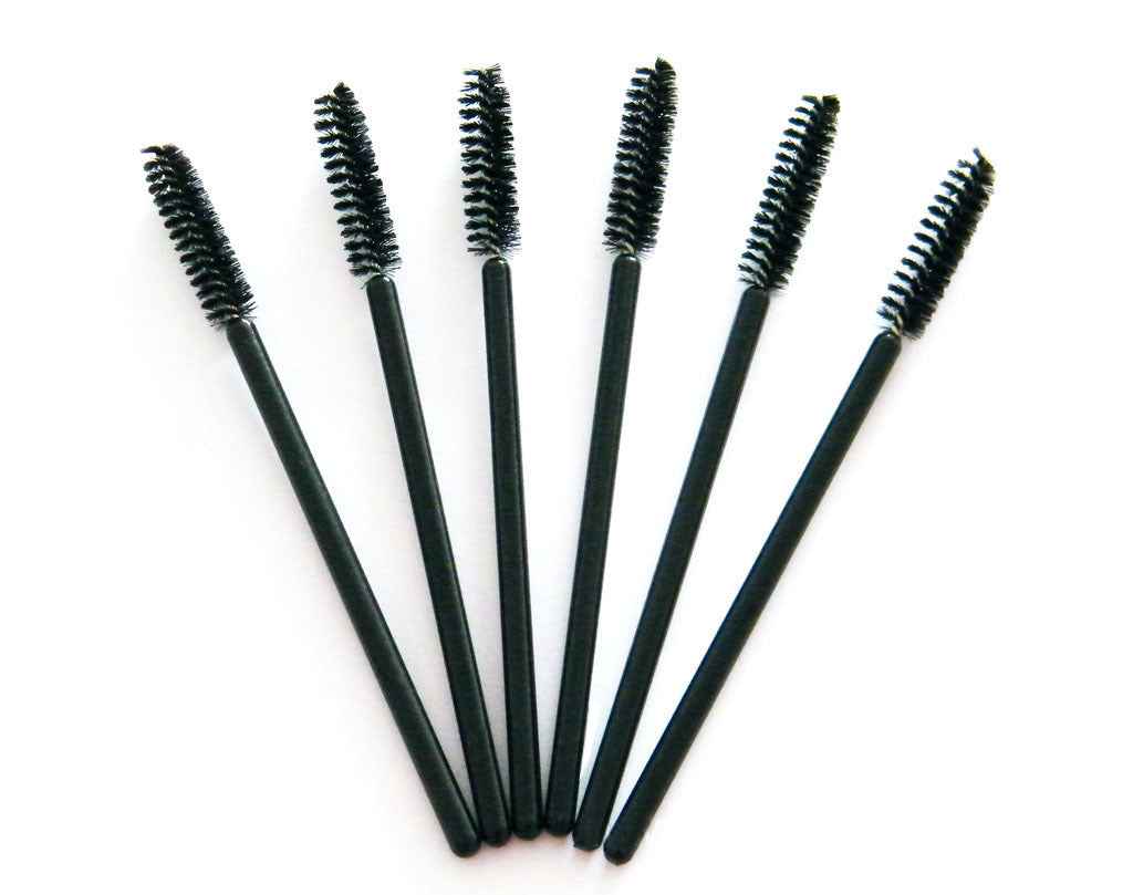One-off Eyelash Brush Black Rod Spiral