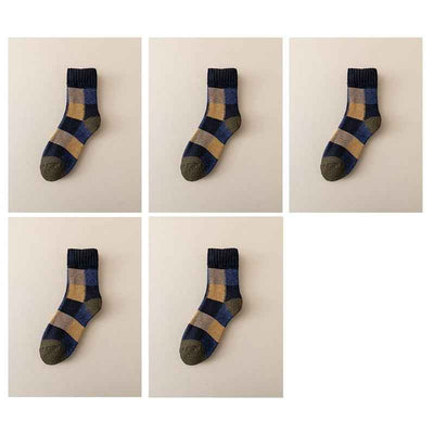 Heavy Wool Men's Medium Tube Autumn And Winter Towel Socks