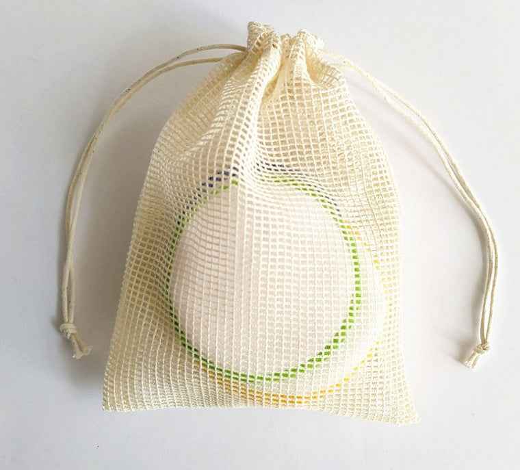 Pineapple Grid Cleansing Pad Round Water Cleansing Cotton Makeup Remover Puff