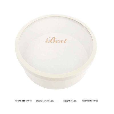 Heart-Shaped Round Christmas Gift Fruit Flower Box