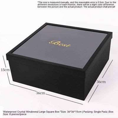 Heart-Shaped Round Christmas Gift Fruit Flower Box