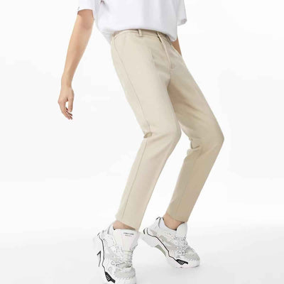 Men's Ankle Tied Pants Versatile Hong Kong Trend Men's Pants