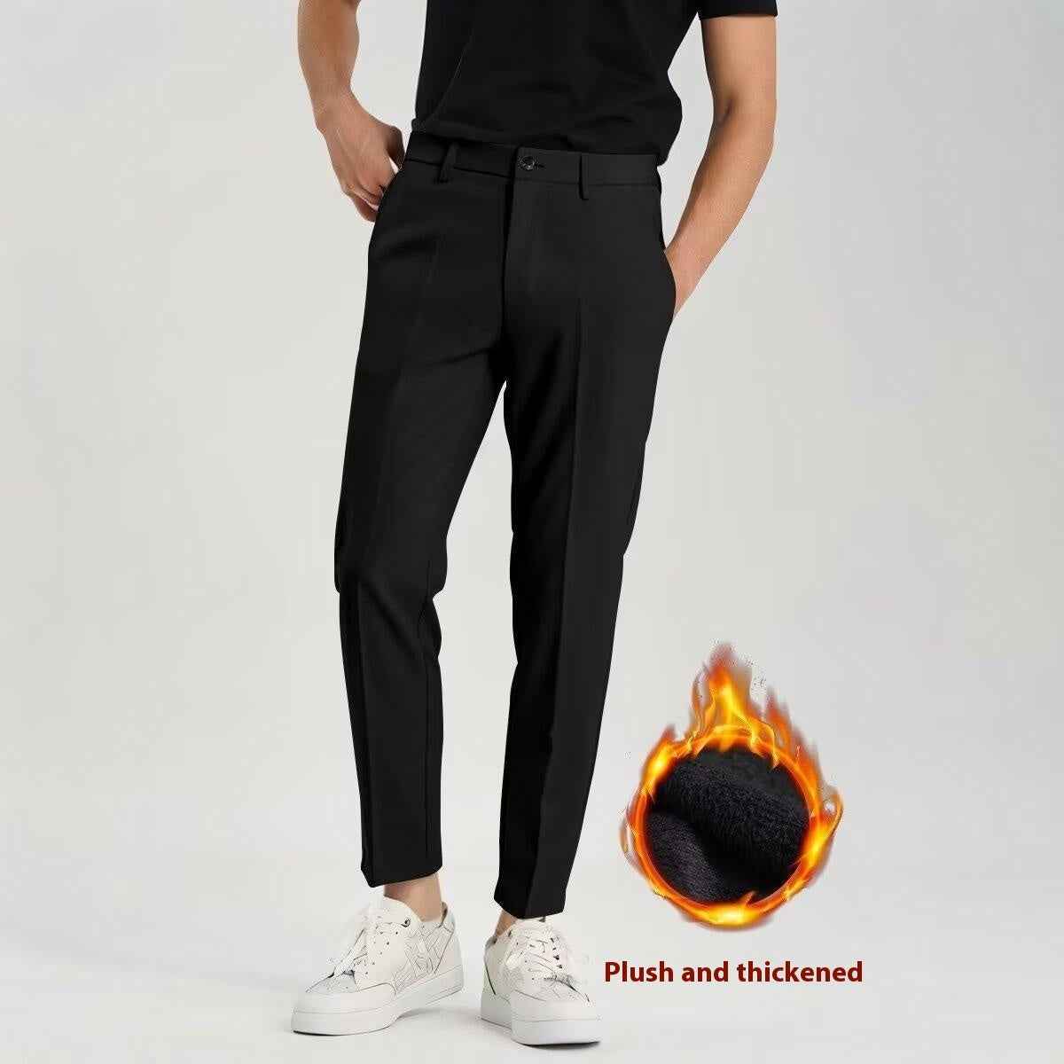 Men's Ankle Tied Pants Versatile Hong Kong Trend Men's Pants