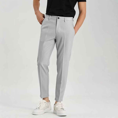 Men's Ankle Tied Pants Versatile Hong Kong Trend Men's Pants