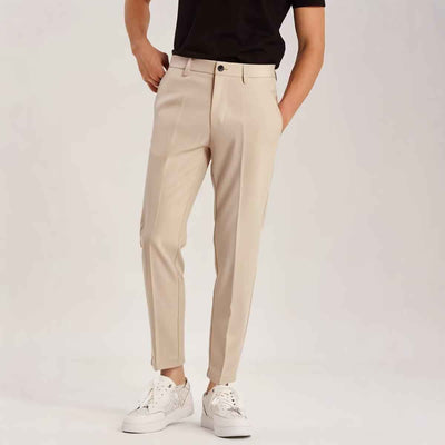 Men's Ankle Tied Pants Versatile Hong Kong Trend Men's Pants
