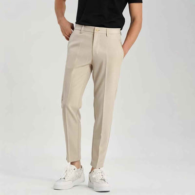 Men's Ankle Tied Pants Versatile Hong Kong Trend Men's Pants