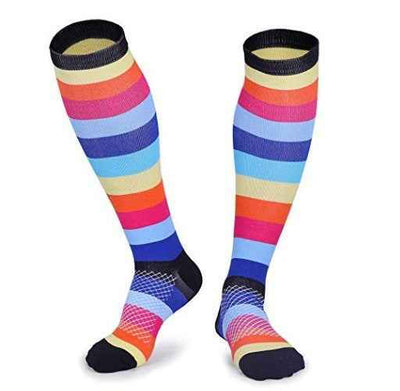 Men's And Women's Running Colored Pressure Socks