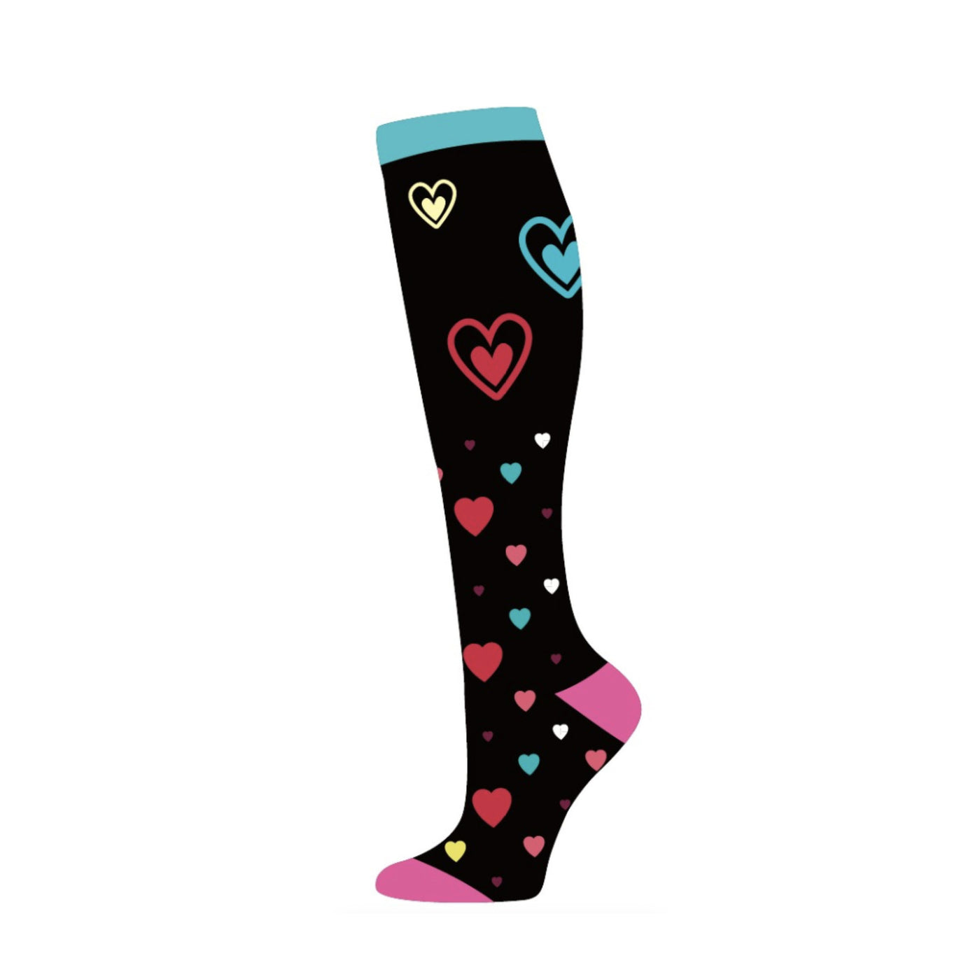 Men's And Women's Running Colored Pressure Socks-SHOPPORA