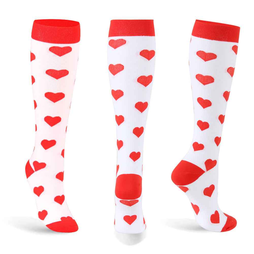 Men's And Women's Running Colored Pressure Socks